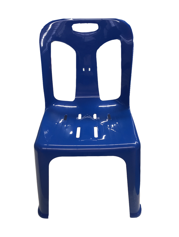 เก้าอี้พลาสติก เก้าอี้ พนักพิง ขนาด 48*53*80.5 ซม. เกรด A คุณภาพ เเข็งเเรง ทนทาน รองรับน้ำหนักได้มากถึง120 กก. มียางรองกันลื่นที่ขาทั้ง 4 ด้าน นั่งเเล้วขาไม่ถ่างออก